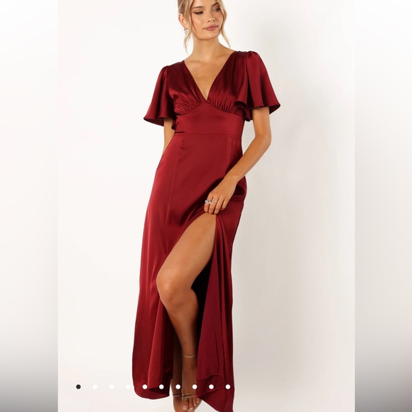 Petal & Pup Dresses & Skirts - PETAL & PUP NWT $109 Wine Red Casper Maxi Dress M